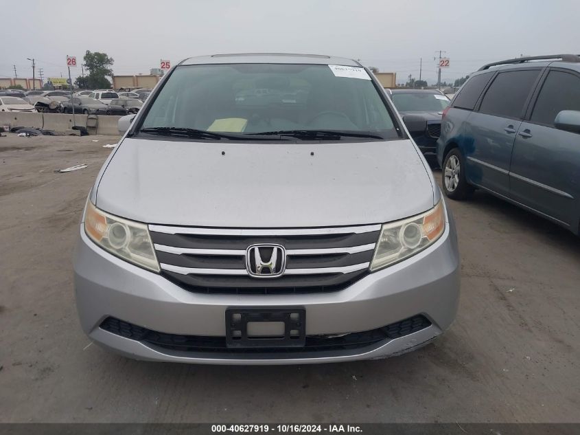 2013 Honda Odyssey Ex-L VIN: 5FNRL5H6XDB064686 Lot: 40627919