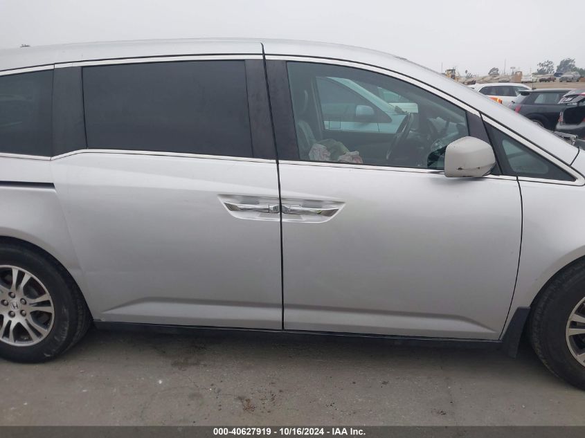 2013 Honda Odyssey Ex-L VIN: 5FNRL5H6XDB064686 Lot: 40627919