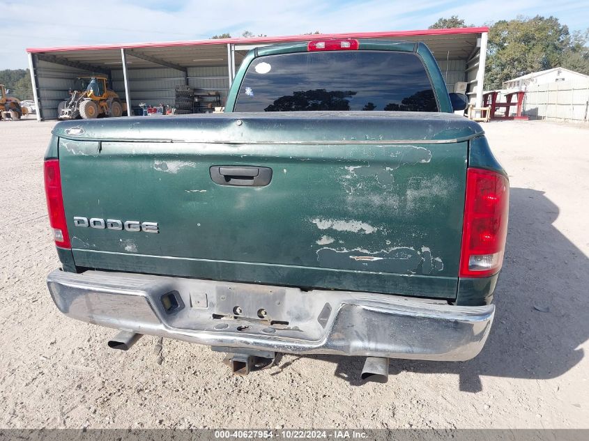 2002 Dodge Ram 1500 St VIN: 3D7HA18N92G201244 Lot: 40627954