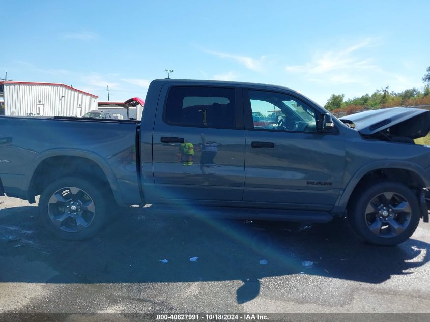 2021 Ram 1500 Big Horn 4X4 5'7 Box VIN: 1C6SRFFT6MN596573 Lot: 40627991