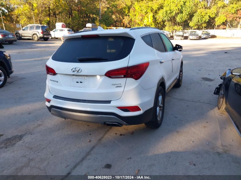 2018 Hyundai Santa Fe Sport 2.4L VIN: 5XYZUDLB7JG530932 Lot: 40628023