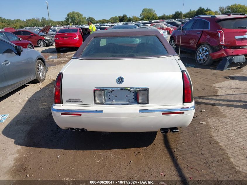 1995 Cadillac Eldorado VIN: 1G6EL12Y2SU621454 Lot: 40628047