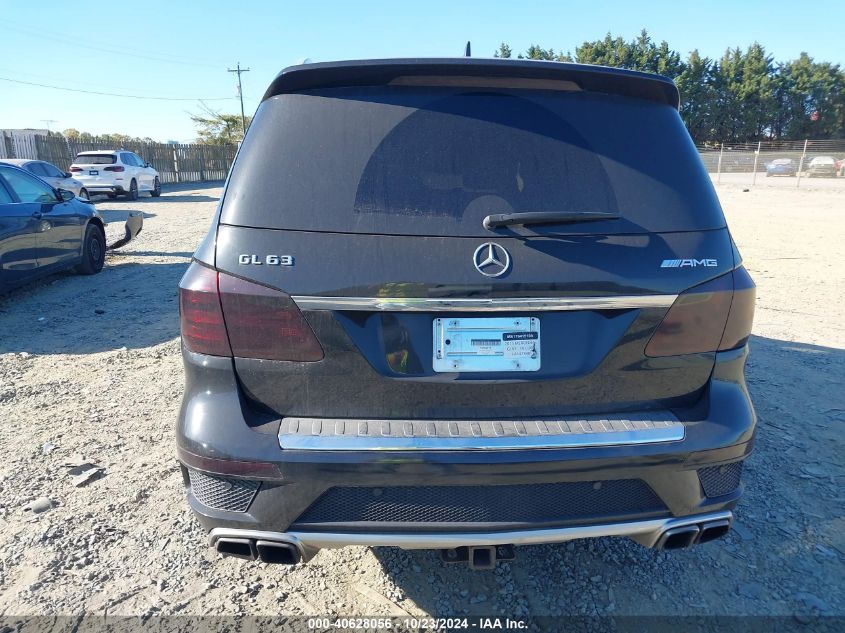 2015 Mercedes-Benz Gl 63 Amg 4Matic VIN: 4JGDF7EE1FA547340 Lot: 40628056