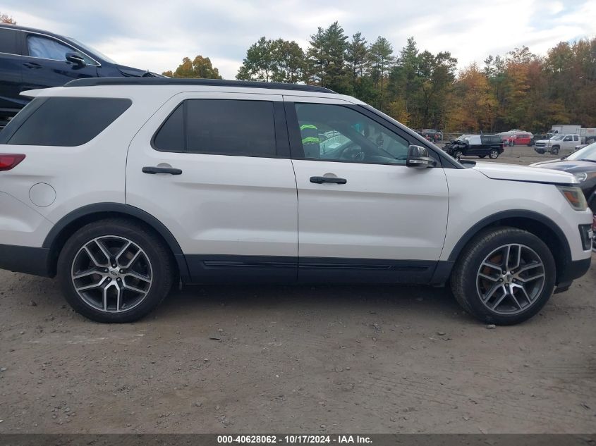 2016 Ford Explorer Sport VIN: 1FM5K8GT3GGA49754 Lot: 40628062