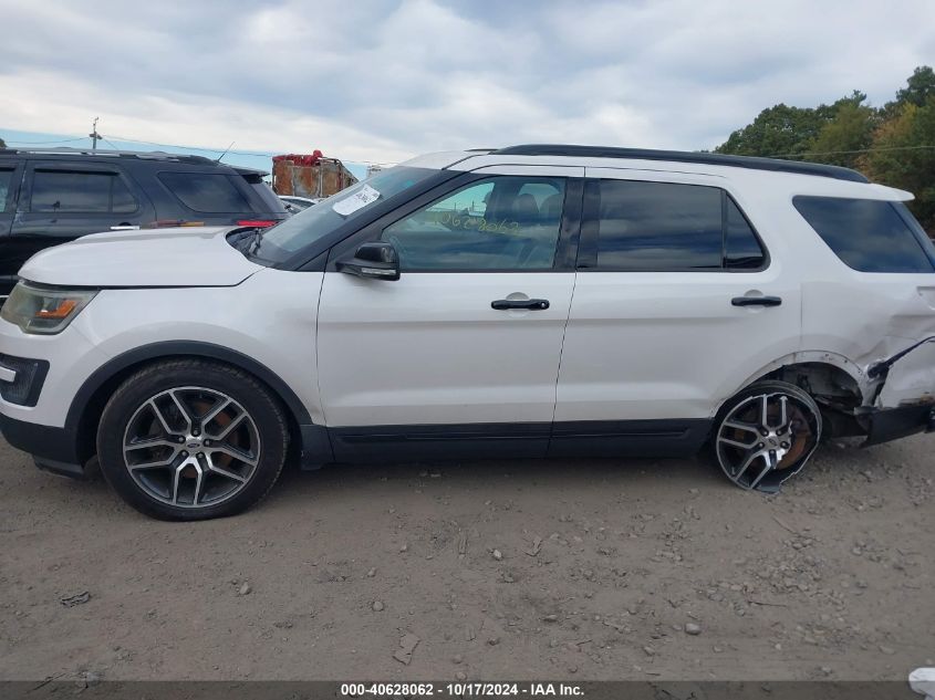 2016 Ford Explorer Sport VIN: 1FM5K8GT3GGA49754 Lot: 40628062