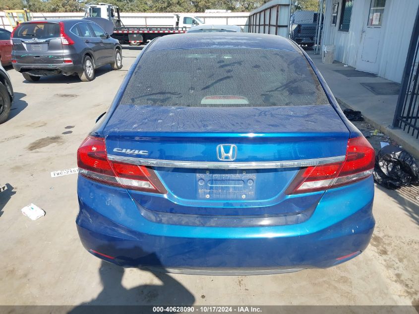 2014 Honda Civic Lx VIN: 19XFB2F50EE042489 Lot: 40628090