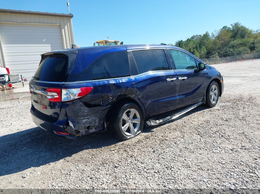 VIN 5FNRL6H7XJB059885 2018 HONDA ODYSSEY EX-L