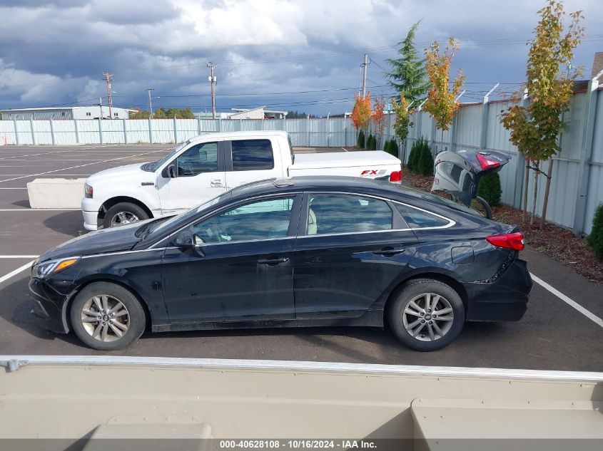 2017 Hyundai Sonata Se VIN: 5NPE24AF8HH485822 Lot: 40628108