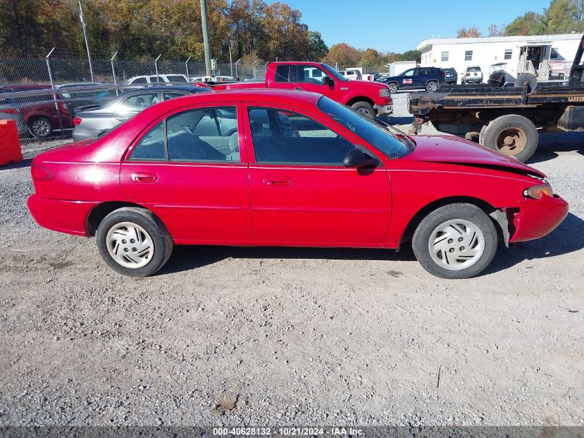 1999 Ford Escort Se VIN: 1FAFP13P0XW215198 Lot: 40628132