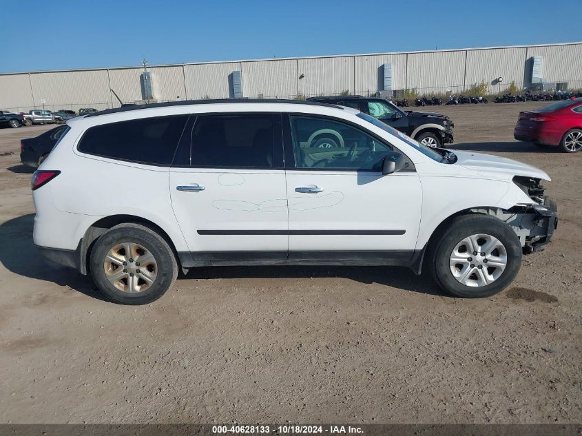 2016 Chevrolet Traverse Ls VIN: 1GNKRFKD1GJ287135 Lot: 40628133