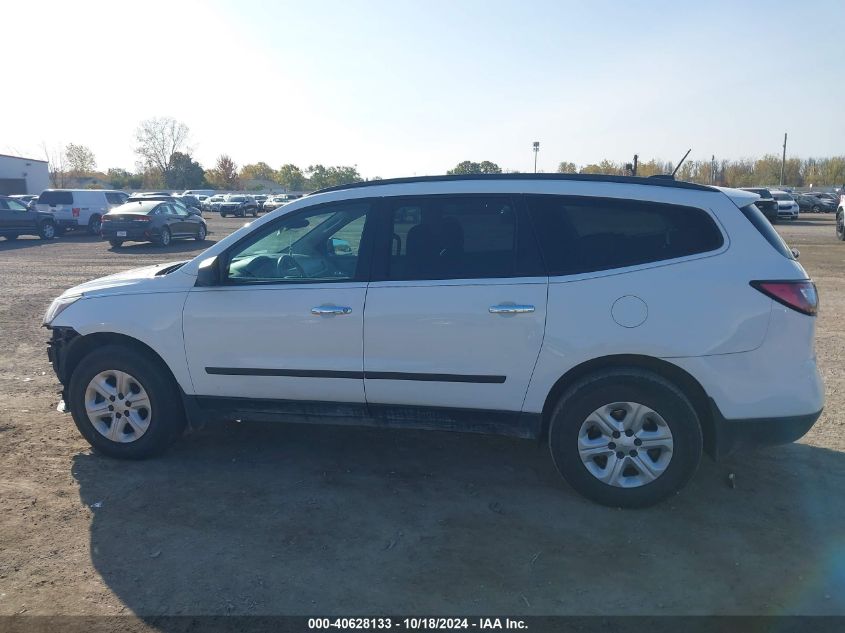 2016 Chevrolet Traverse Ls VIN: 1GNKRFKD1GJ287135 Lot: 40628133