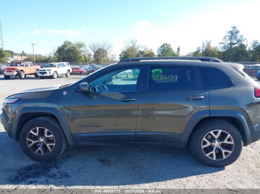 2015 Jeep Cherokee Trailhawk VIN: 1C4PJMBB9FW594109 Lot: 40628177