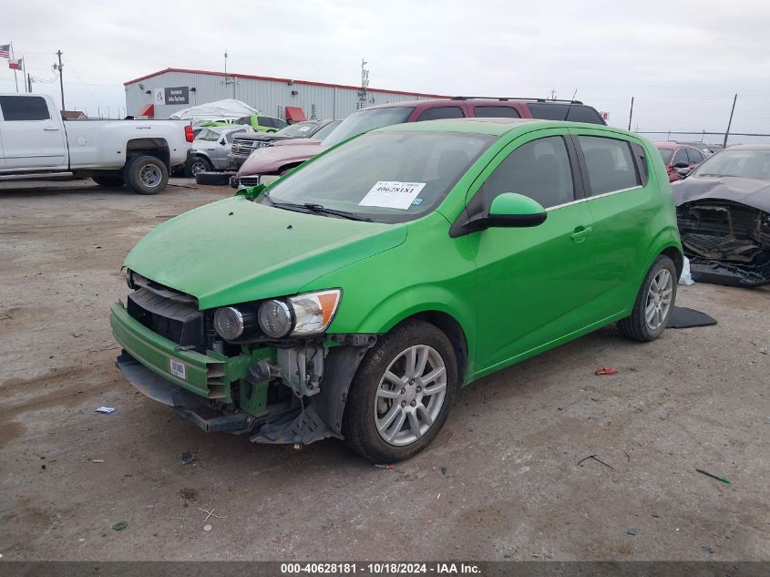 VIN 1G1JC6SH1E4219527 2014 Chevrolet Sonic, Lt Auto no.2