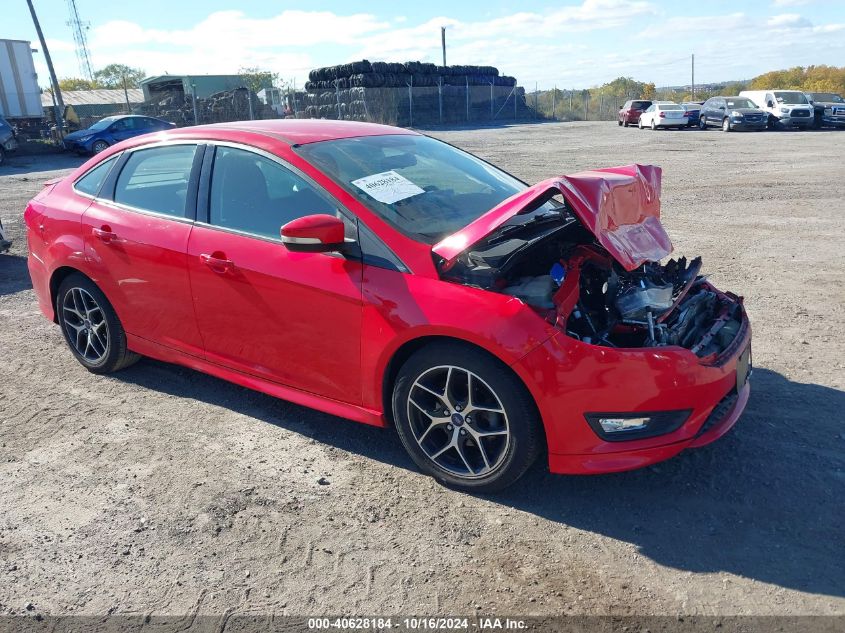 2015 Ford Focus Se VIN: 1FADP3F26FL344730 Lot: 40628184