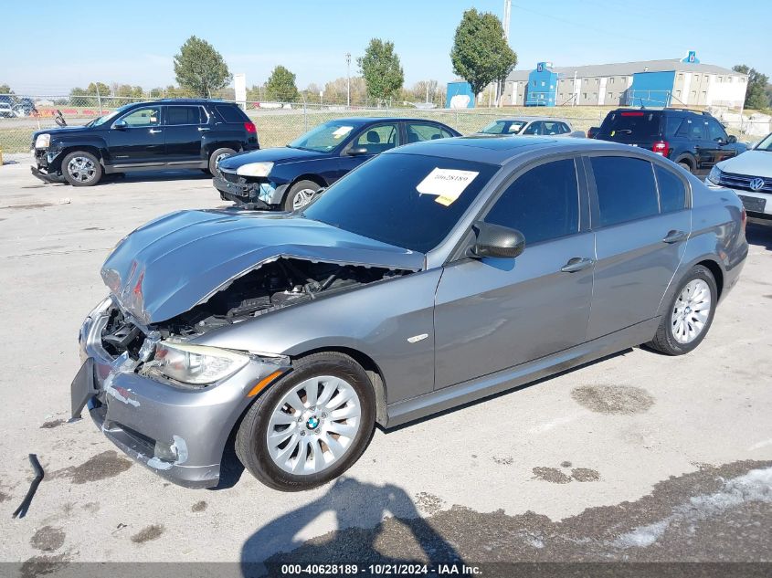 2009 BMW 328I VIN: WBAPH575X9NL78734 Lot: 40628189