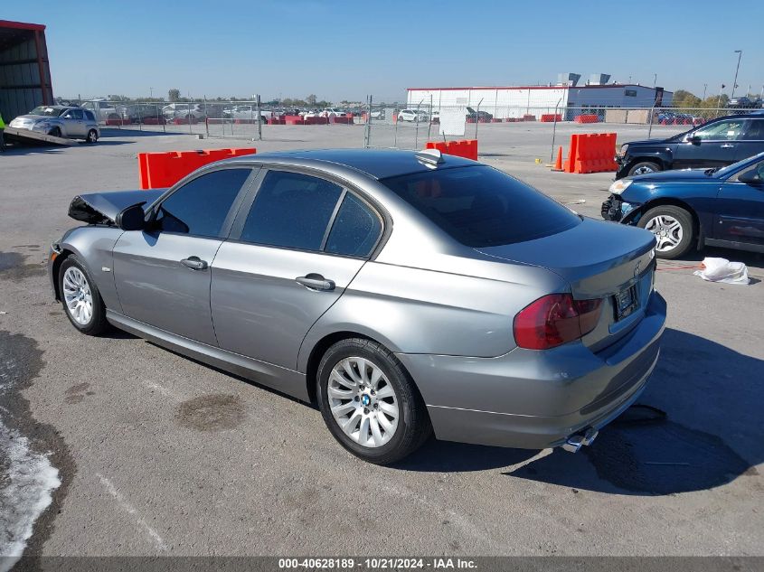 2009 BMW 328I VIN: WBAPH575X9NL78734 Lot: 40628189