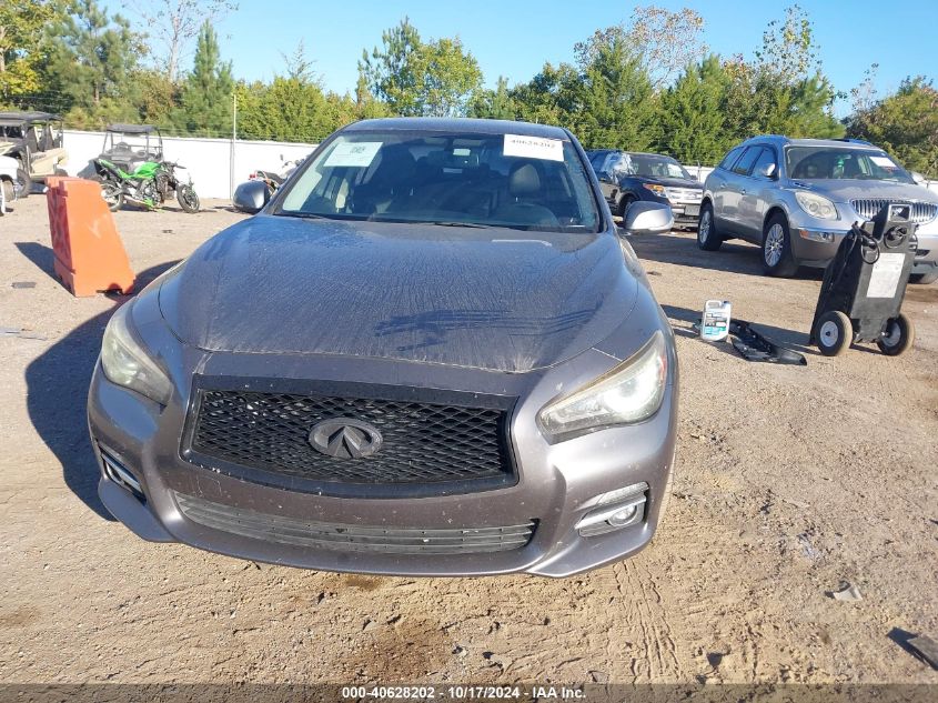 2014 Infiniti Q50 Premium VIN: JN1BV7AP8EM674835 Lot: 40628202