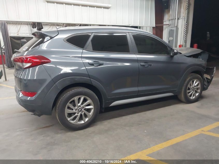 2018 Hyundai Tucson Sel VIN: KM8J33A49JU726881 Lot: 40628210