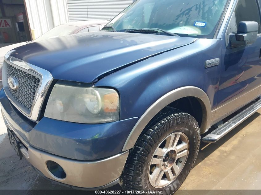 2006 Ford F-150 Lariat/Xlt VIN: 1FTPW12V86KD05867 Lot: 40628227