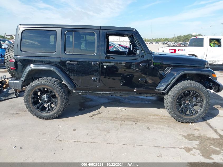 2018 Jeep Wrangler Unlimited Sahara 4X4 VIN: 1C4HJXEG5JW139148 Lot: 40628236