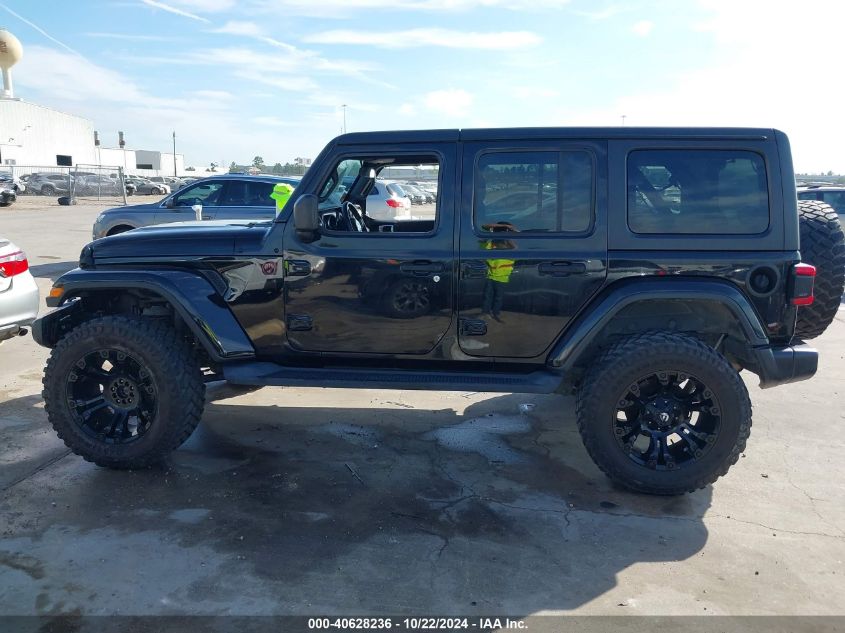 2018 Jeep Wrangler Unlimited Sahara 4X4 VIN: 1C4HJXEG5JW139148 Lot: 40628236