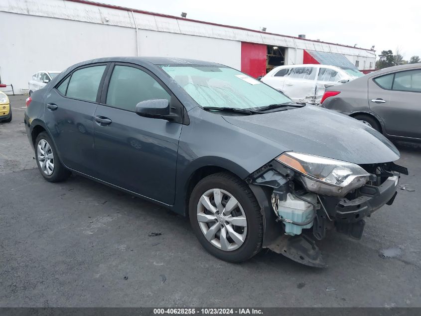 2015 TOYOTA COROLLA LE - 2T1BURHE4FC420618