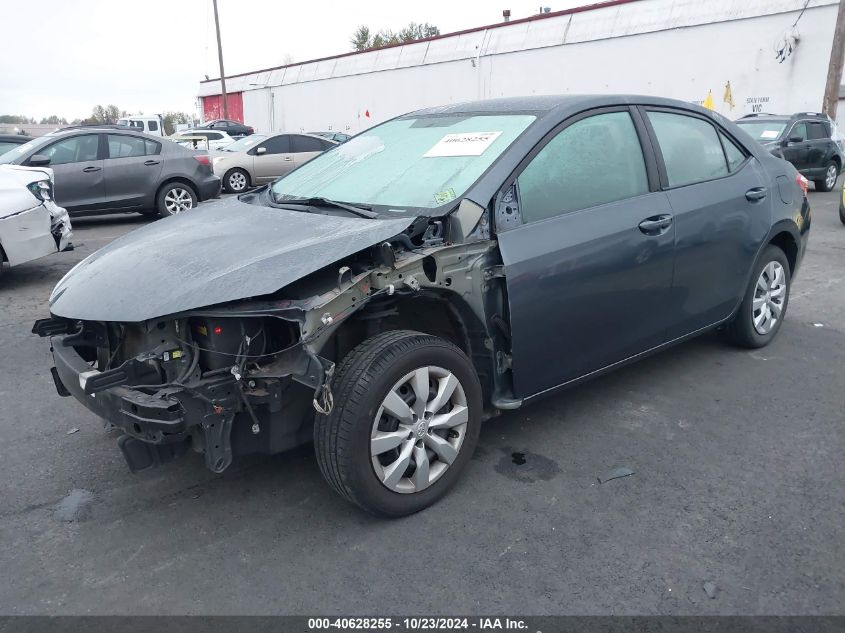 VIN 2T1BURHE4FC420618 2015 Toyota Corolla, LE no.2