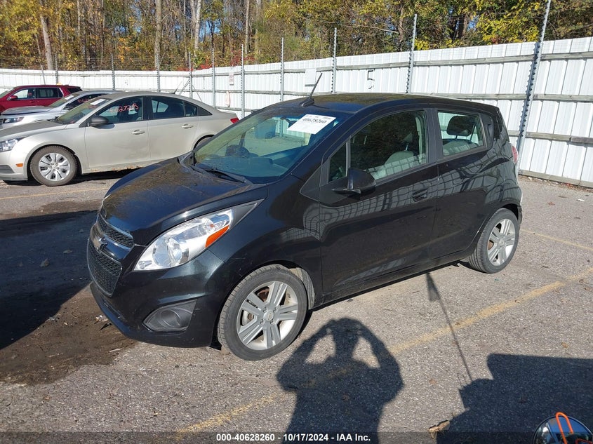 2014 CHEVROLET SPARK 1LT AUTO - KL8CD6S98EC455578