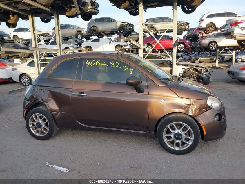 2014 Fiat 500 Pop VIN: 3C3CFFAR1ET264113 Lot: 40628278