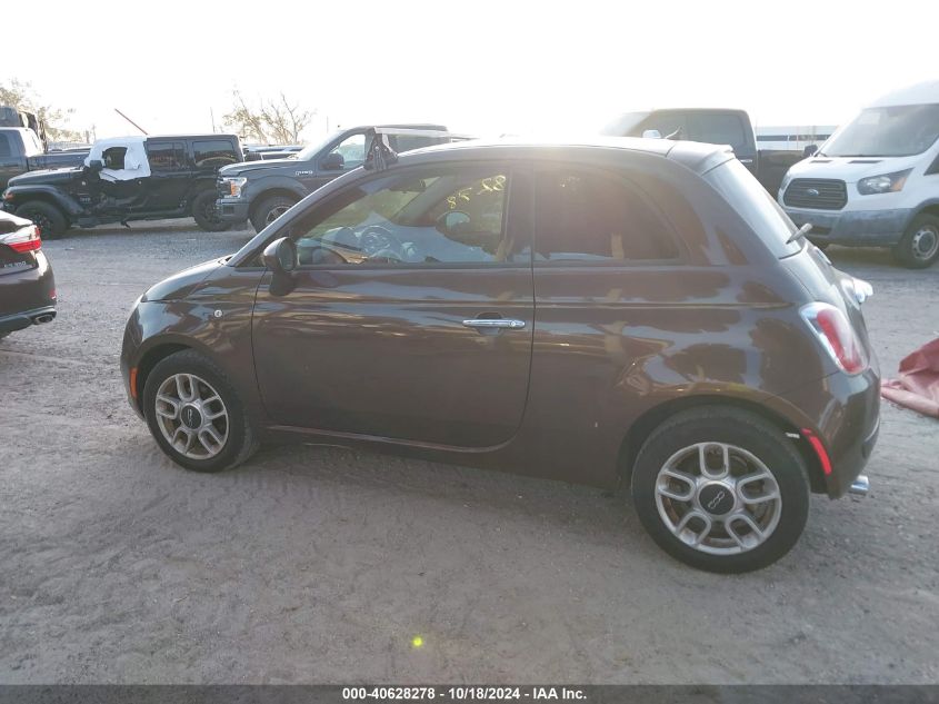 2014 Fiat 500 Pop VIN: 3C3CFFAR1ET264113 Lot: 40628278