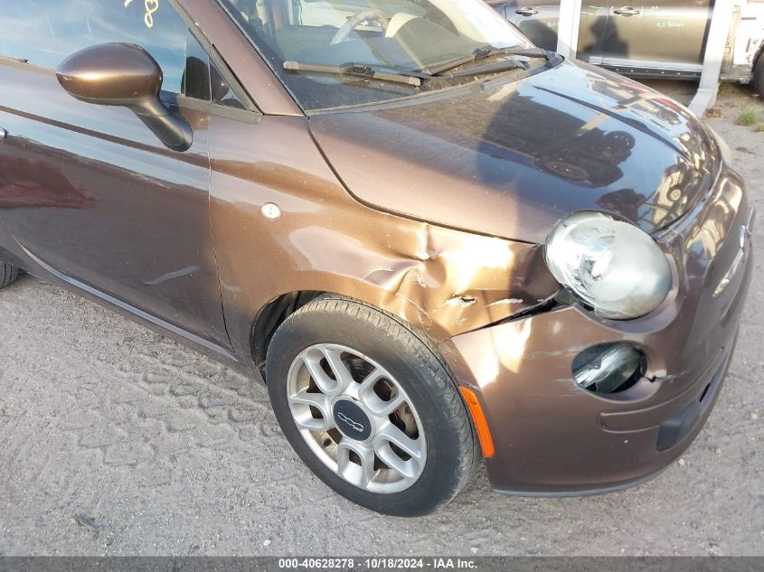 2014 Fiat 500 Pop VIN: 3C3CFFAR1ET264113 Lot: 40628278