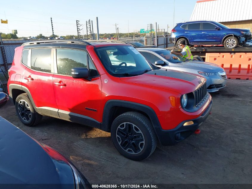 2017 Jeep Renegade Trailhawk 4X4 VIN: ZACCJBCB3HPF02686 Lot: 40628365