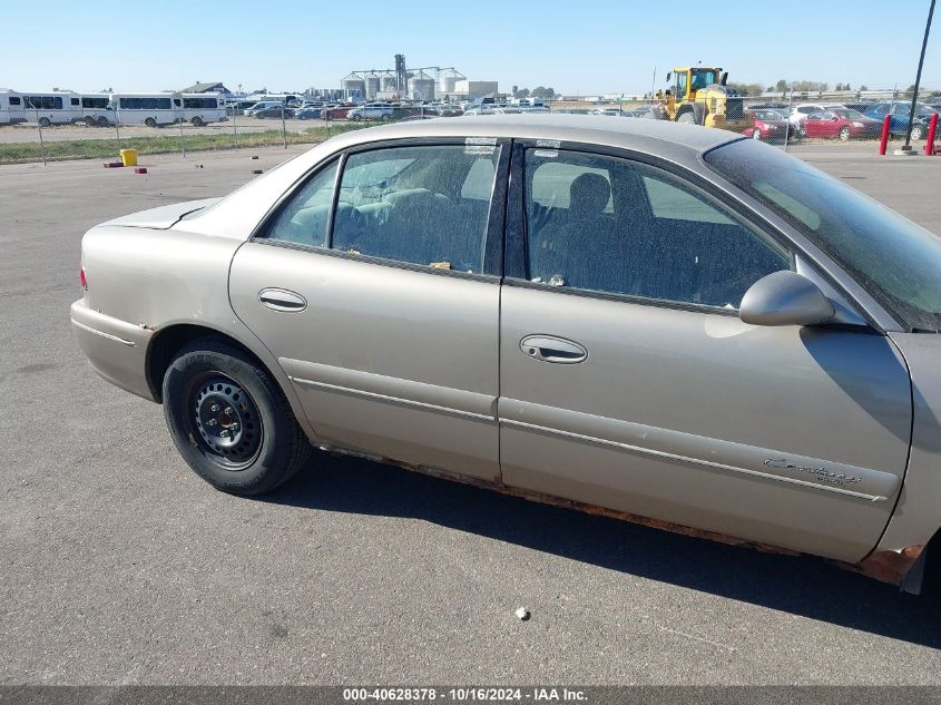 2002 Buick Century Custom VIN: 2G4WS52J921292757 Lot: 40628378