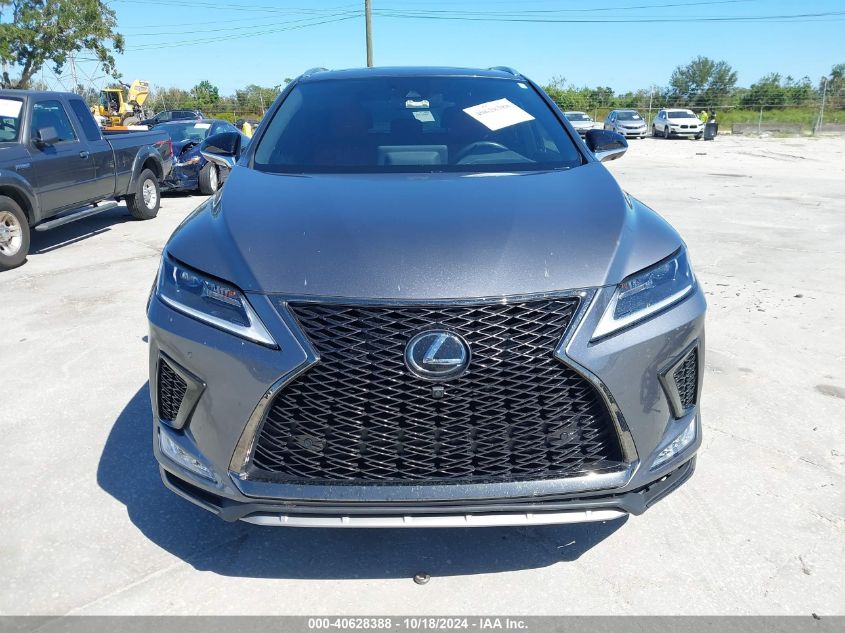 2022 Lexus Rx 350 F Sport Handling VIN: 2T2YZMDA3NC359936 Lot: 40628388