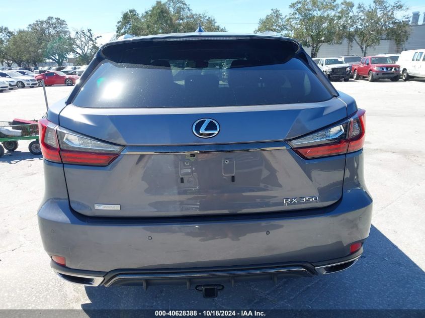 2022 Lexus Rx 350 F Sport Handling VIN: 2T2YZMDA3NC359936 Lot: 40628388