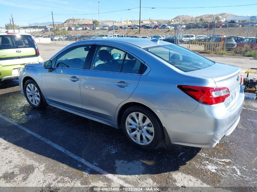 2017 Subaru Legacy 2.5I Premium VIN: 4S3BNAH67H3024525 Lot: 40628400