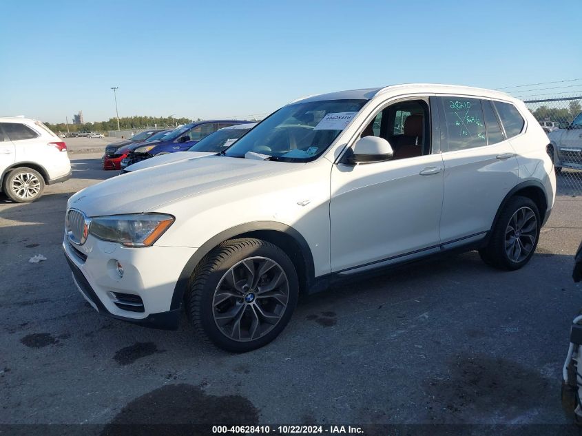 2016 BMW X3 xDrive28I VIN: 5UXWX9C55G0D85116 Lot: 40628410