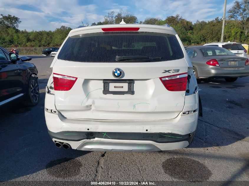 2016 BMW X3 xDrive28I VIN: 5UXWX9C55G0D85116 Lot: 40628410