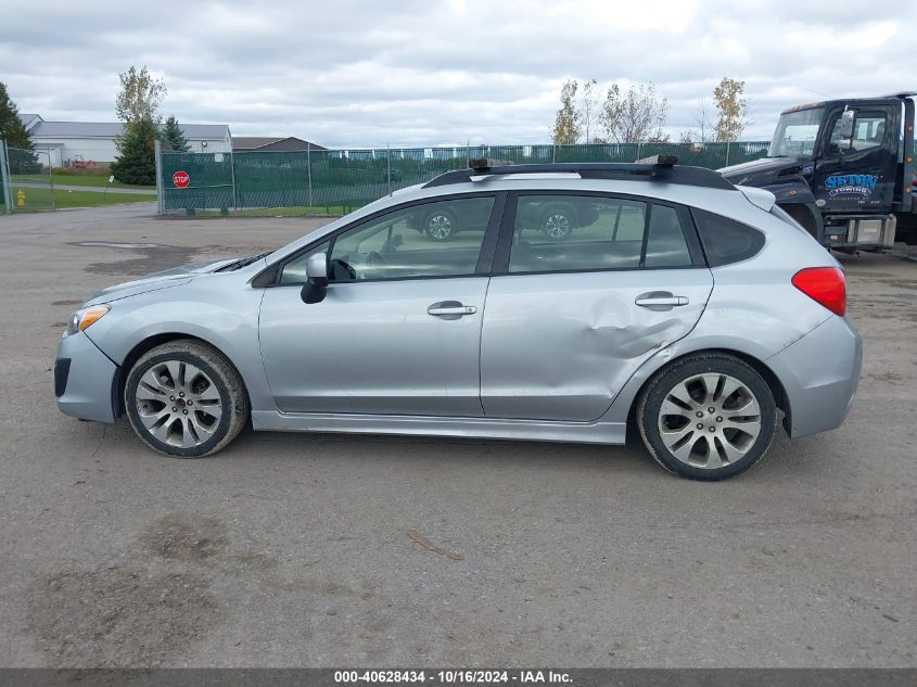 2012 Subaru Impreza 2.0I Sport Premium VIN: JF1GPAL65CG217304 Lot: 40628434