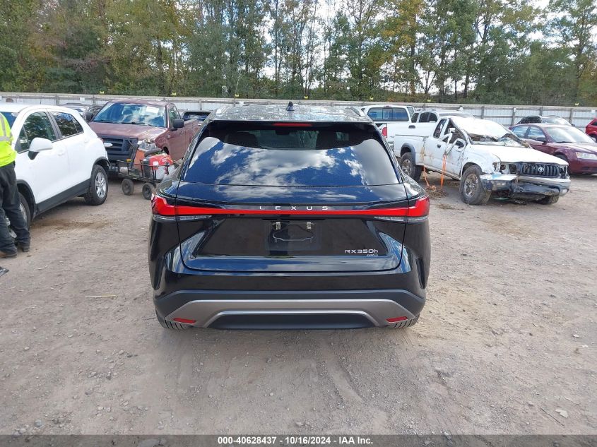 2023 Lexus Rx 350H Luxury VIN: 2T2BBMCA6PC020683 Lot: 40628437