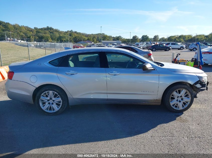 2016 Chevrolet Impala 1Fl VIN: 2G11X5SA1G9194470 Lot: 40628472