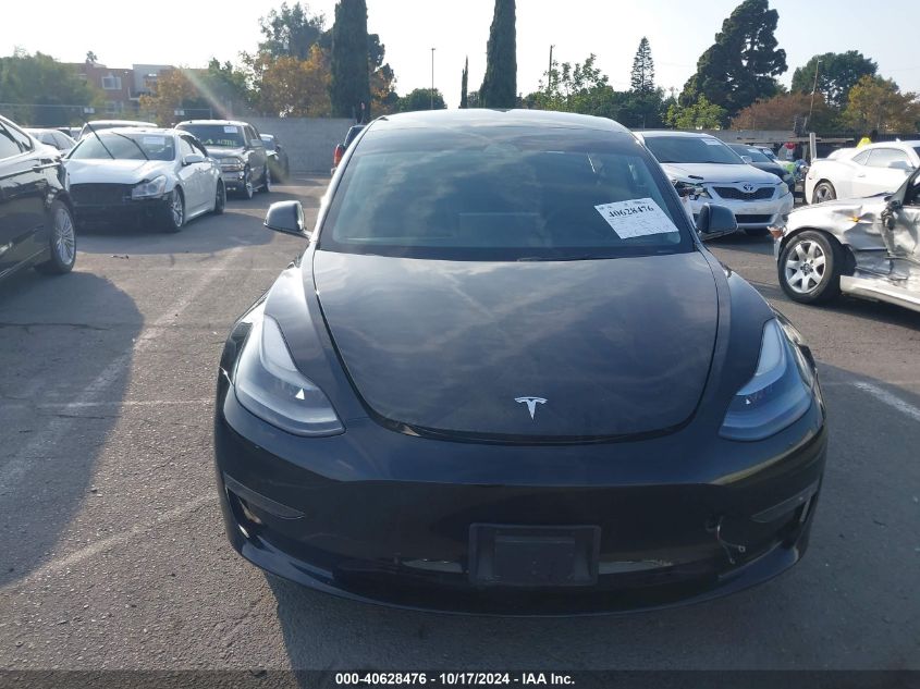 2022 Tesla Model 3 Long Range Dual Motor All-Wheel Drive VIN: 5YJ3E1EB8NF139249 Lot: 40628476