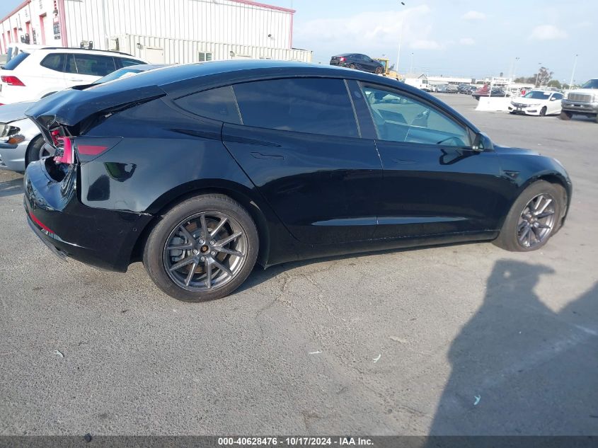 2022 Tesla Model 3 Long Range Dual Motor All-Wheel Drive VIN: 5YJ3E1EB8NF139249 Lot: 40628476