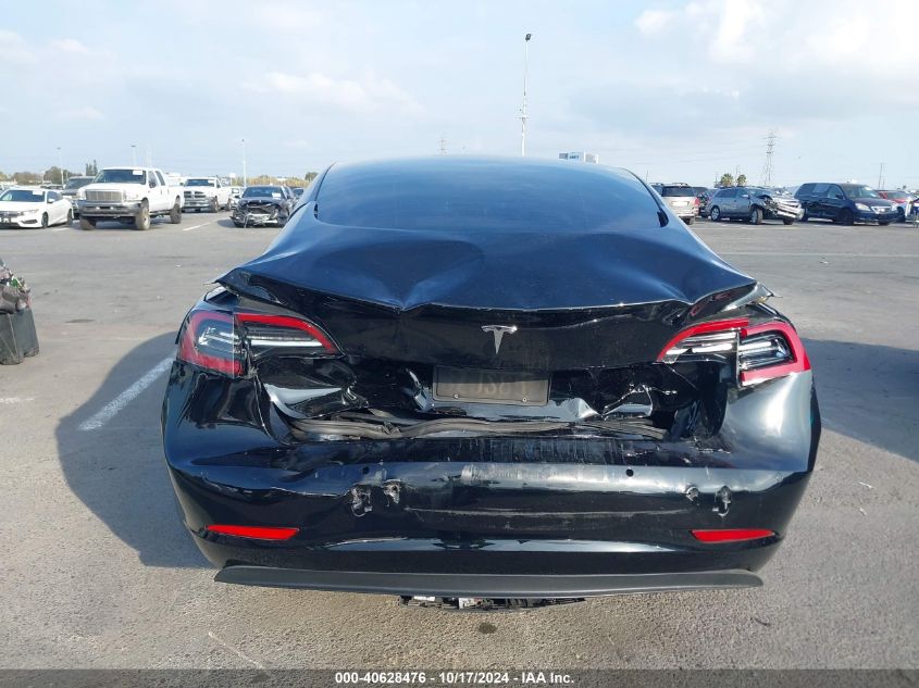 2022 Tesla Model 3 Long Range Dual Motor All-Wheel Drive VIN: 5YJ3E1EB8NF139249 Lot: 40628476