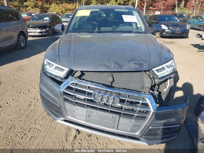 2018 Audi Q5 2.0T Premium/2.0T Tech Premium VIN: WA1BNAFY4J2065656 Lot: 40628484