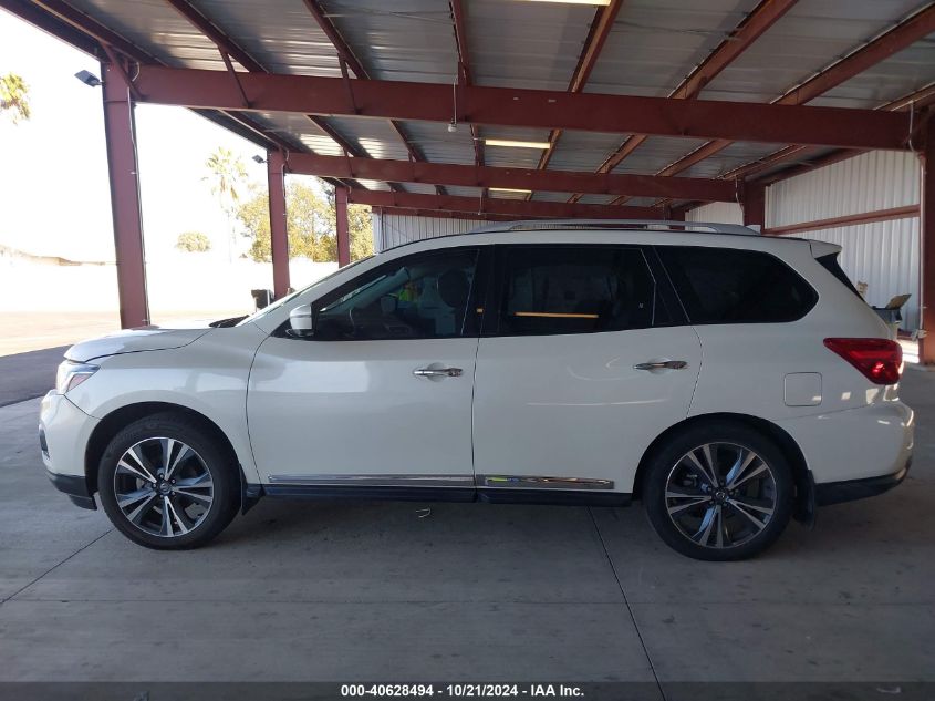 2019 Nissan Pathfinder Platinum VIN: 5N1DR2MM3KC639681 Lot: 40628494