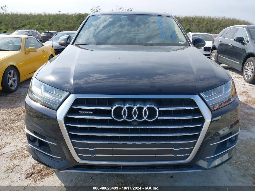 2018 Audi Q7 Premium Plus VIN: WA1LHAF79JD001670 Lot: 40628499