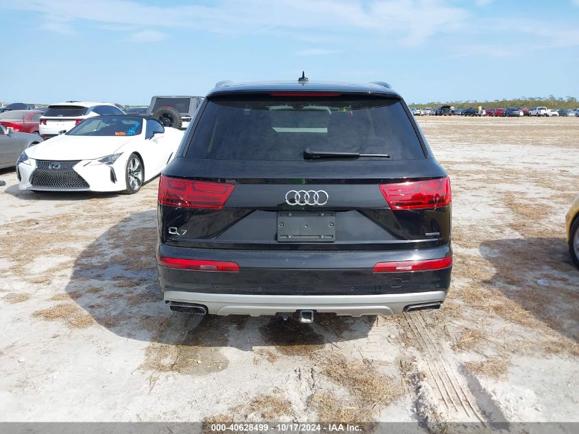 2018 Audi Q7 Premium Plus VIN: WA1LHAF79JD001670 Lot: 40628499