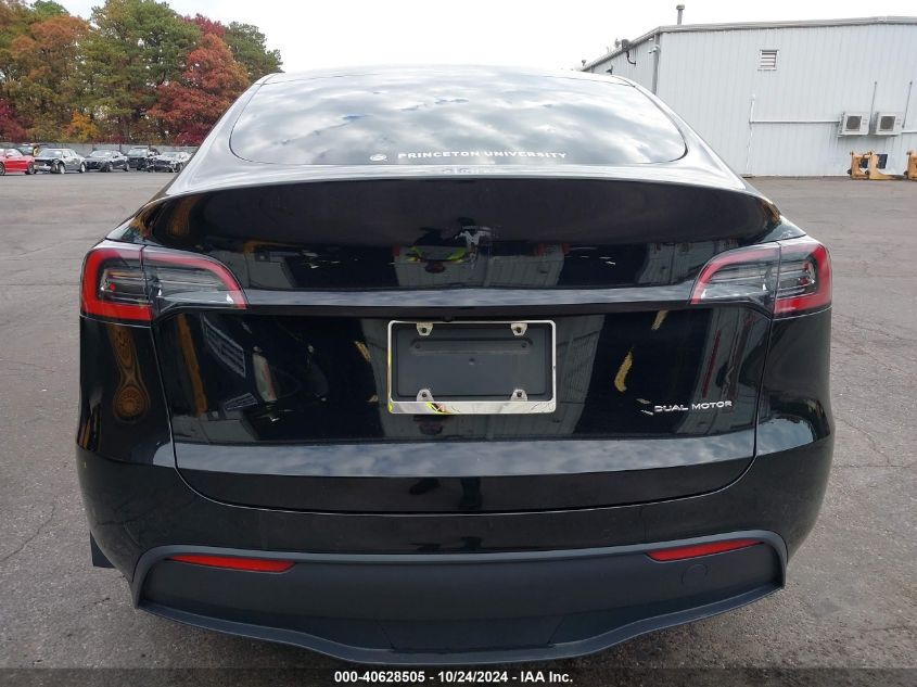 2021 Tesla Model Y Long Range Dual Motor All-Wheel Drive VIN: 5YJYGDEE7MF259179 Lot: 40628505