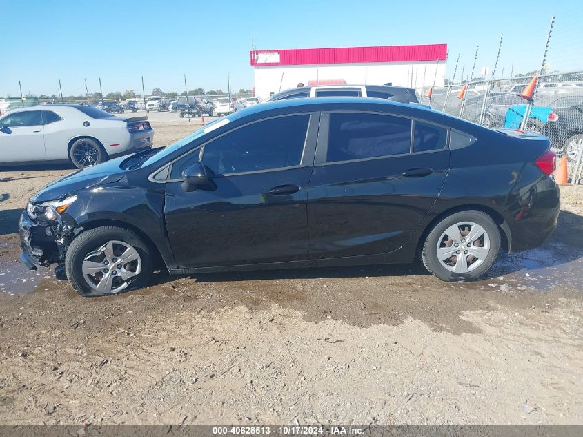 2018 Chevrolet Cruze Ls Auto VIN: 1G1BC5SM8J7247992 Lot: 40628513